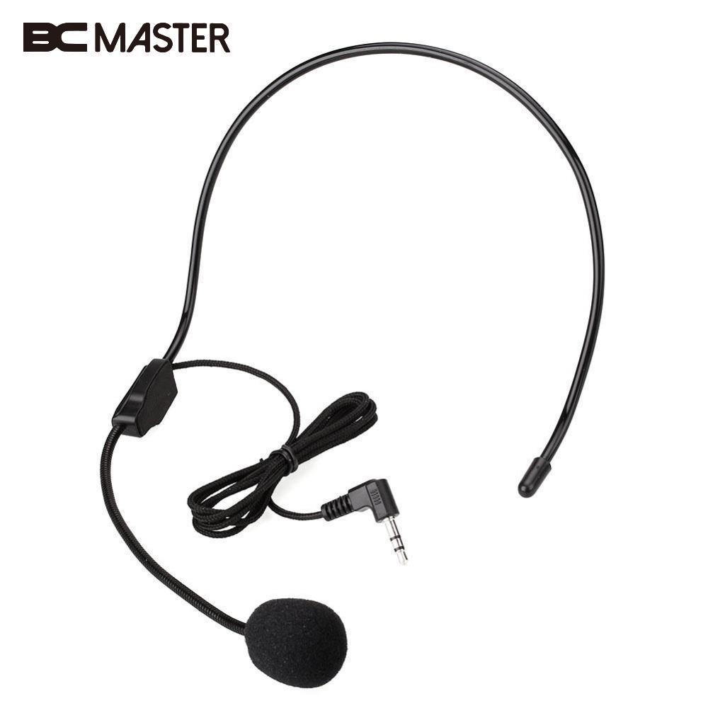 BCMaster 3.5mm Wired Headset Headset Microfoon Microfono MICROFOON Voor Voice Versterker