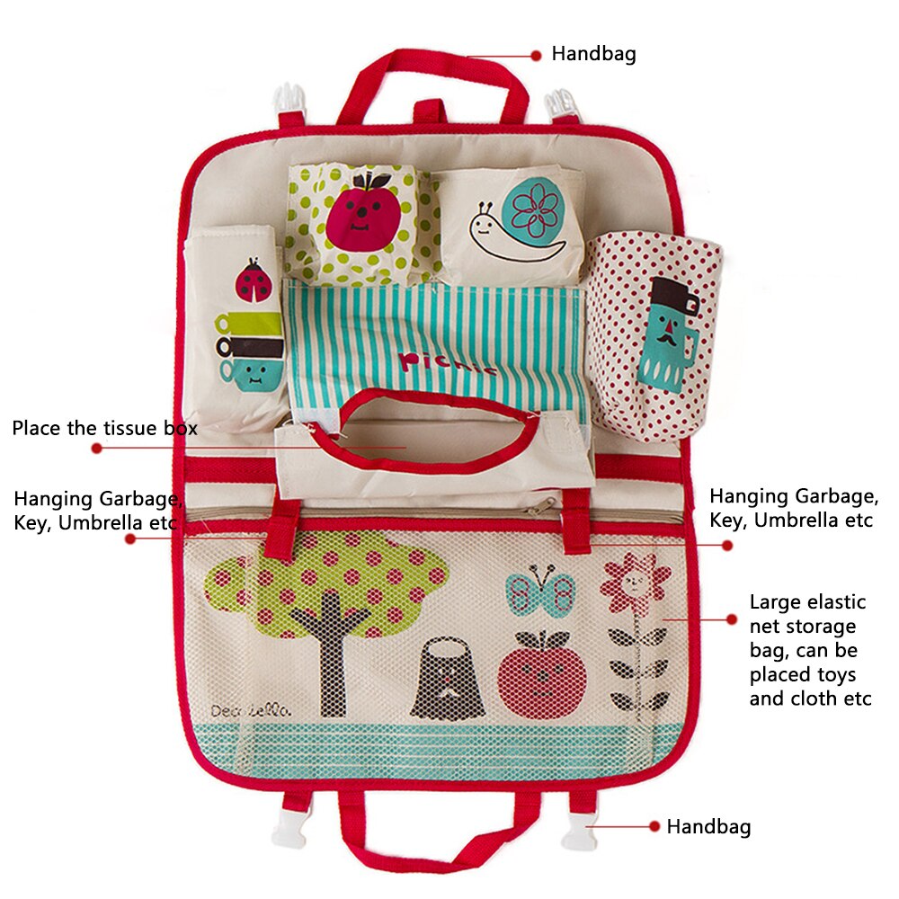 Seat Aufbewahrungstasche Wasserdichte Universal Kinderwagen Tasche Organizer Baby Auto Hängenden Korb Lagerung Kinderwagen Zubehör ~