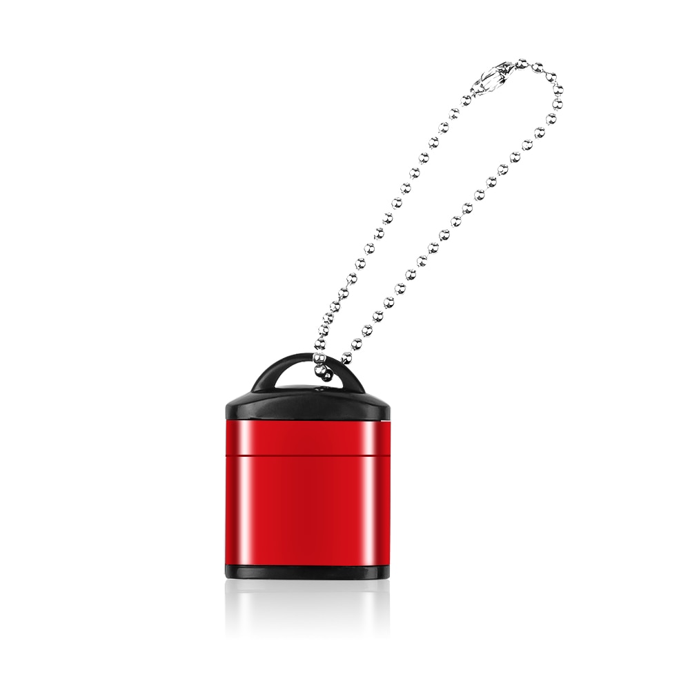 Mini lector de tarjetas USB 2,0 con tapa de plástico, llavero de alta velocidad, tarjeta de memoria Micro SD TF portátil para PC, portátil, cámara de teléfono: Red
