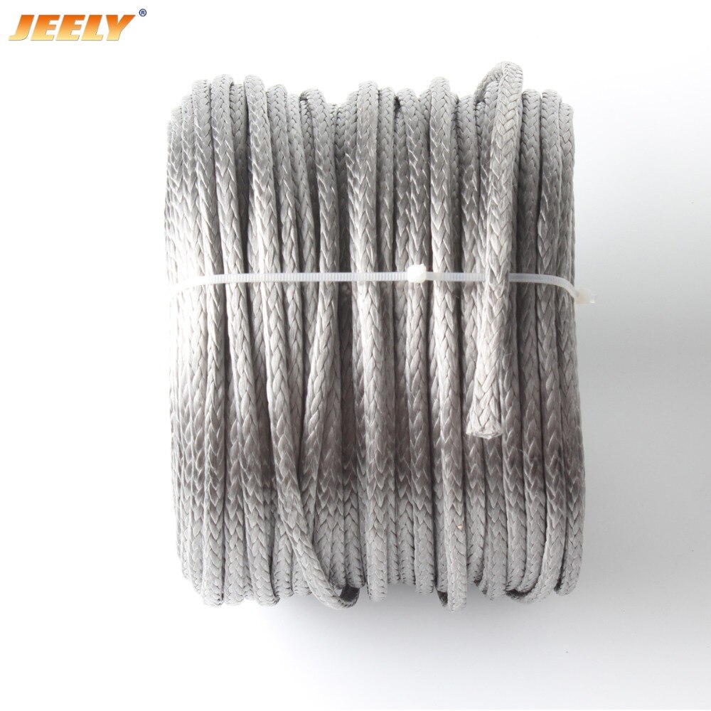 Jeely 6mm 5m/10m purjelentokoneen hinausköydet uhmwpe köysi 3260kg vinssiköydet