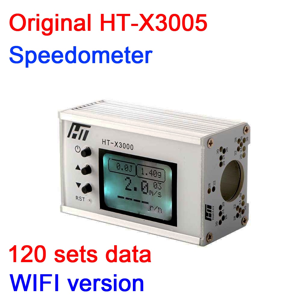 DYKB Original digital LCD display Anemometer Shooting velometer Speed Meter Ball Velocity Energy Bullet Speed Tester / WIFI