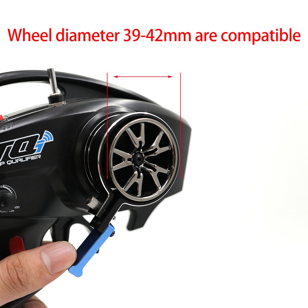 Stuur Stuurwiel Met Één Hand Voor Rc Auto Tqi Afstandsbediening Trx4 Trx6 Schuine Streep