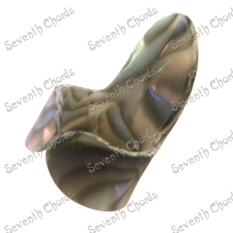 Celluloid 3 finger picks &amp; 1 tommelfinger pick som et sæt guitar picks plekter xh-tz