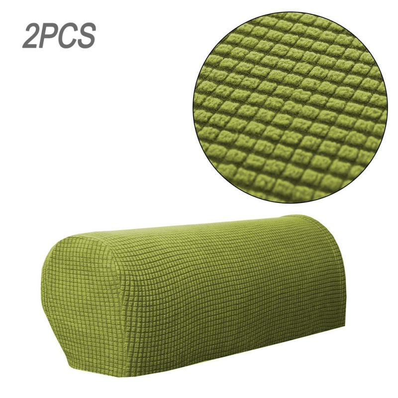 1Pair Removable Sofa Arm Chair Protector Armchair Covers Armrest Stretch Solid Couch Cover Home Living Room Armchair Covers: 01