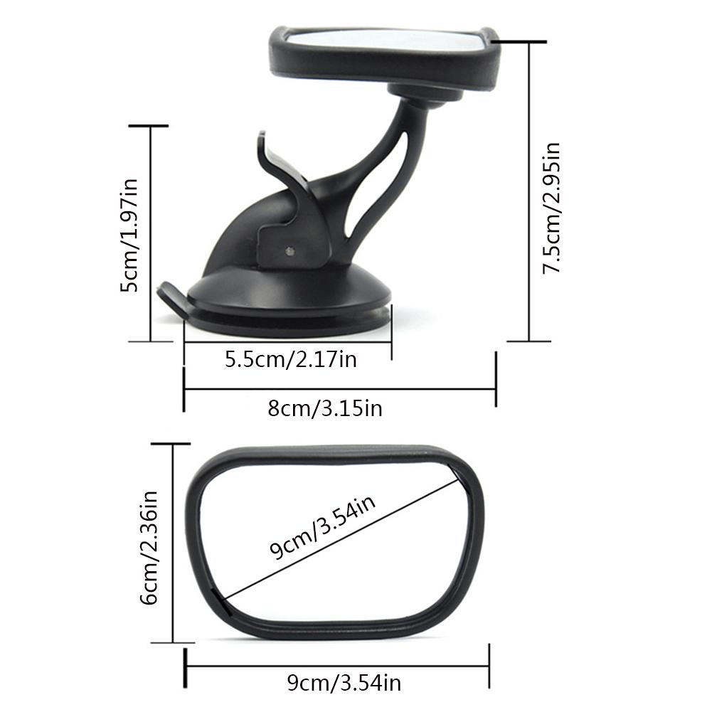 Baby autospiegel auto achterbank veiligheidszicht achteruitkijkspiegel verstelbare auto interieur baby kinderen monitor achteruitrij veiligheidszitjes spiegel