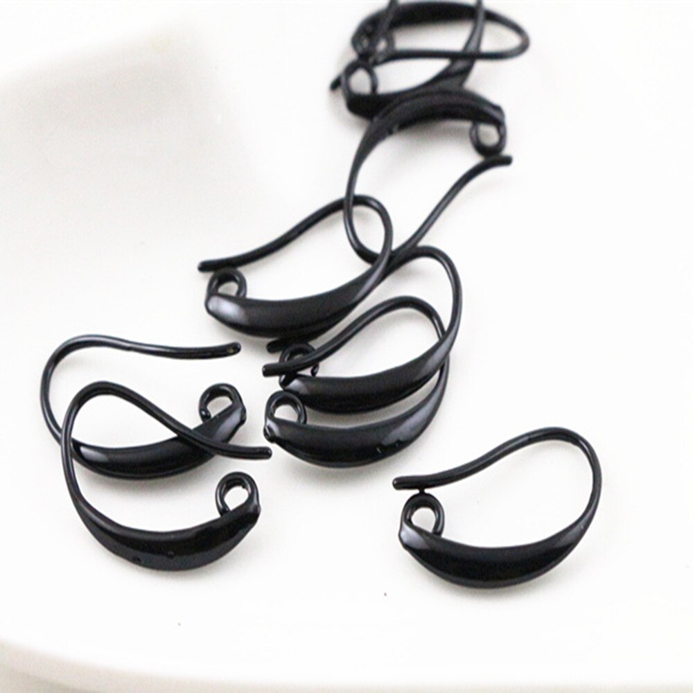 13 x 19mm 20 stk klassisk 7 farger belagt diy ørering funn øreringer lås kroker beslag diy smykker lage tilbehør