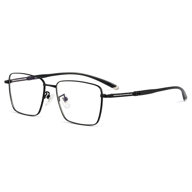 Pure Titanium Glasses Frame Optical Prescription Eyeglasses with Recipe Vacuum IP Plating Eyewear Men Styles Male Man