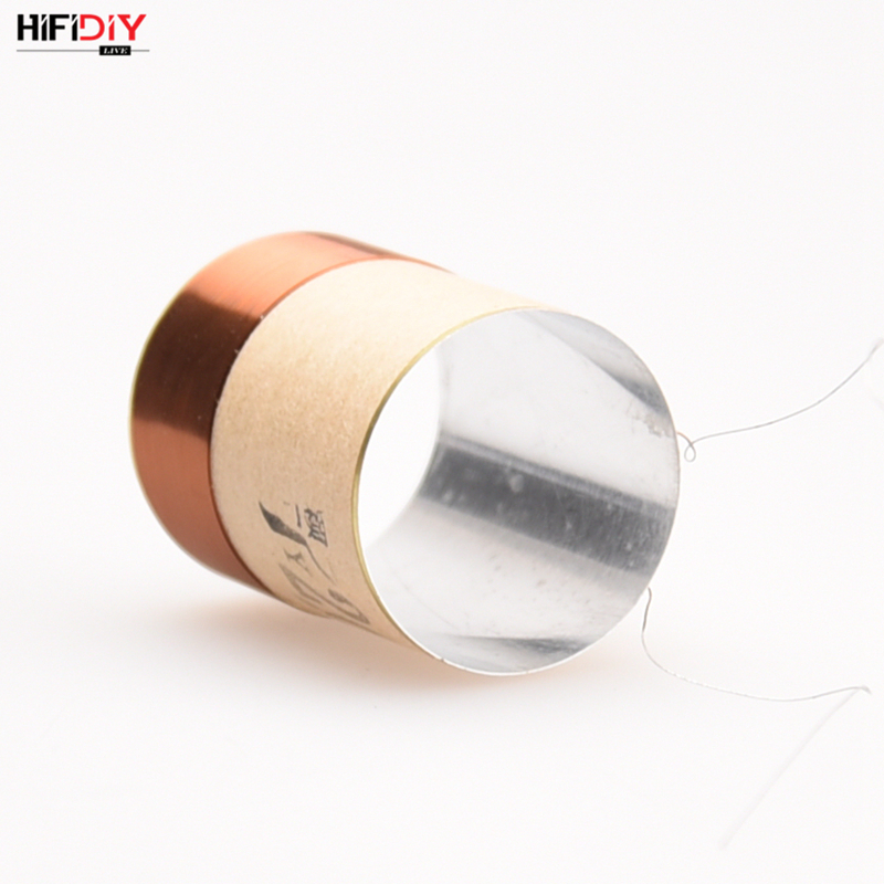 HIFIDIY LIVE 3 INCH~18 inch 25.5mm~75.5mm bass Voice Coil Speaker Repair accessories White Aluminum Sound Air Outlet DIY Parts