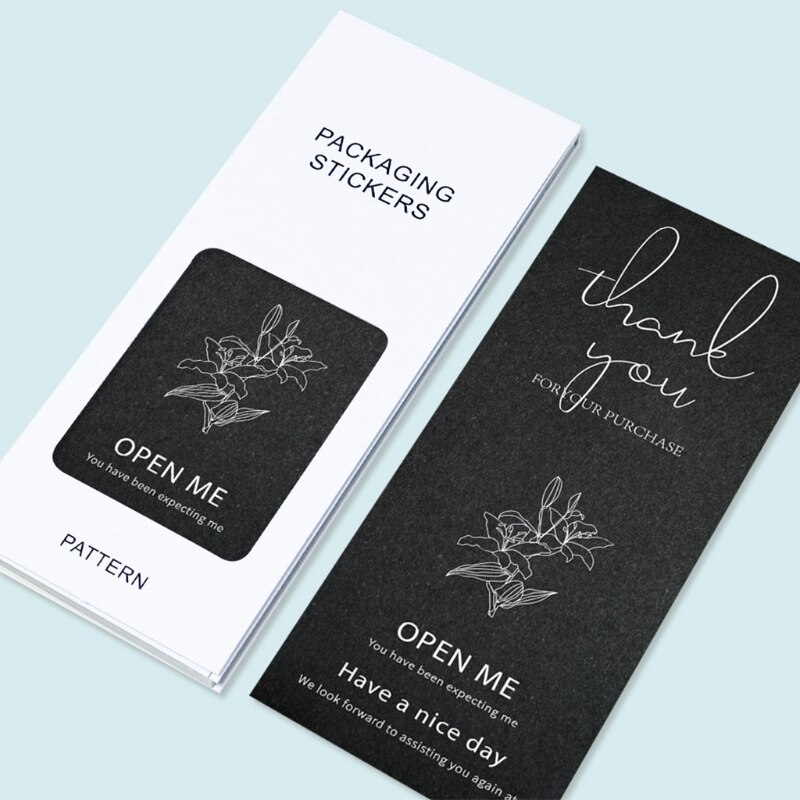 50 Pcs Bedankt Etiketten Creammuffin Sticker Waterdichte Verpakking Sticker Voor Afdichting Cookie Bag, Verjaardagen Cadeaupapier