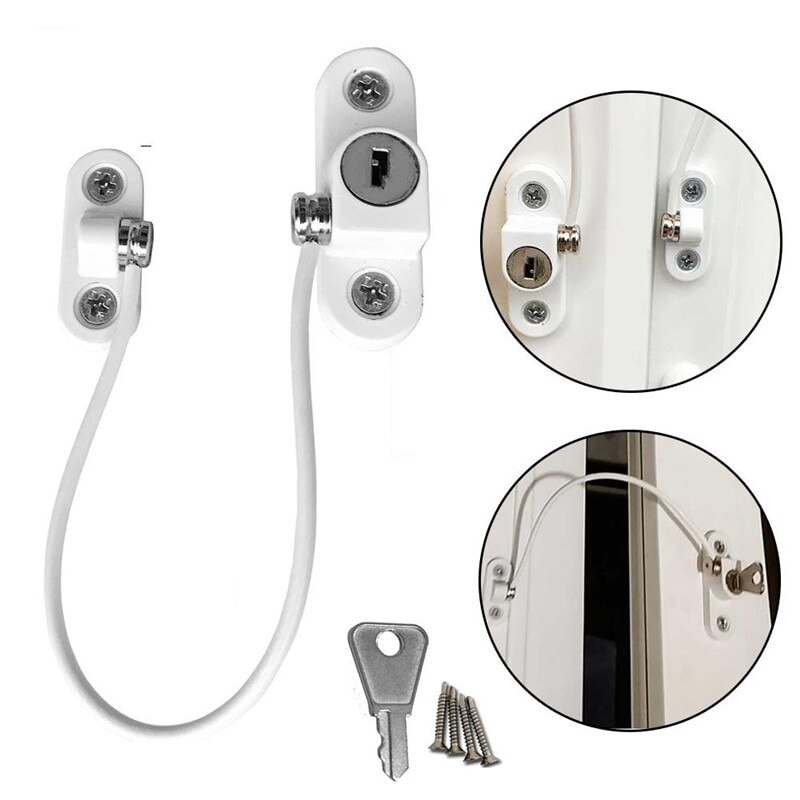 Cabinet Locks Invisible Electronic RFID Lock Hidden Keyless Drawer Door Locks Sensor Locker Cabinet Locks DIY Lock: White