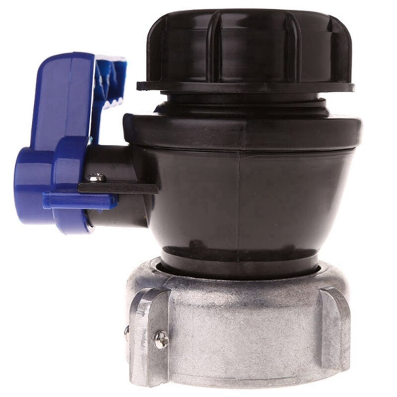 Ibc Tote Tank Ball Valve Drain Adapter 2.95inch Coarse Thread