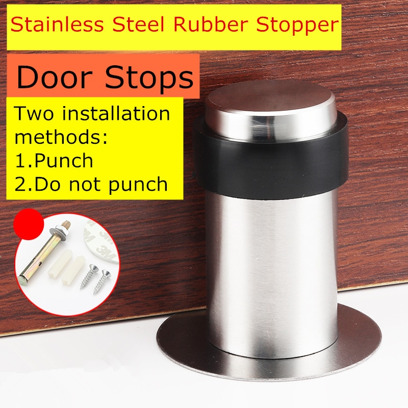 Topes de puerta de doble uso con pegamento de 3M o tornillos de succión de acero inoxidable anticolisión tapón de goma tortuga tiene resistencia de unión