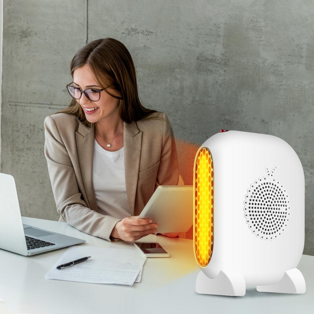 Smart Indoor Heater Small Electric Heater Mini Desktop Heater Portable Space Heater For Living Room Bedroom Home Office