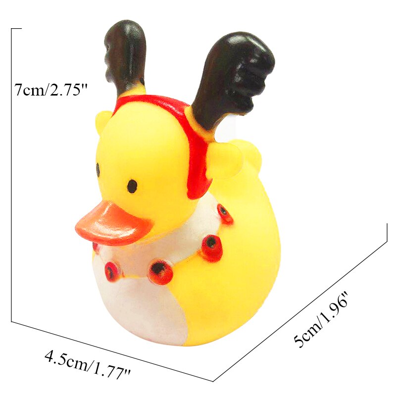 ESALINK 7-9 Centimetri Giocattoli Da Bagno Giocattoli Da Bagno Bambino Arco Della Forcella Del Bambino Bottiglia Anatra Bottiglia Per Bambini Giocattoli Da Bagno Bathly Giocattolo: YN004-1PCS