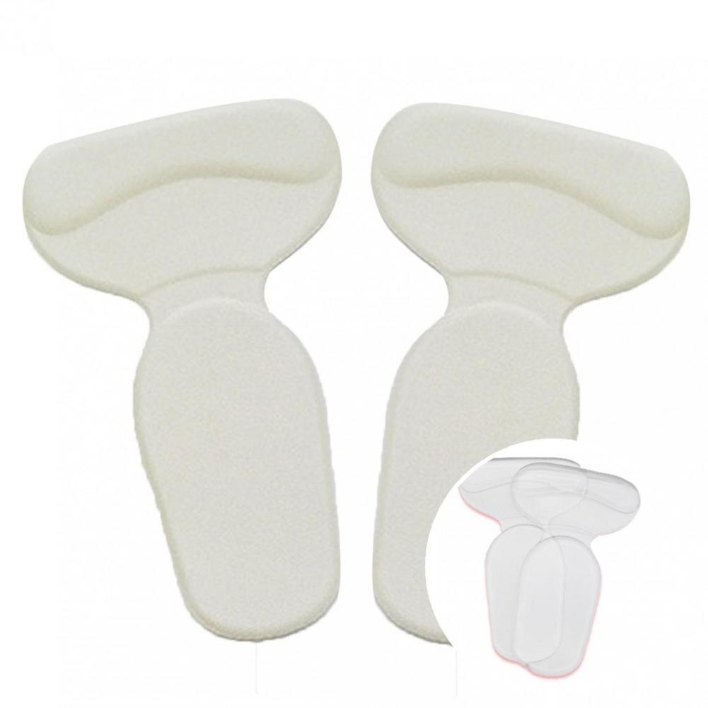 Almohadillas de silicona antifricción para el talón, almohadillas para el cuidado de los pies, antideslizantes, antideslizantes, tacto suave, 1 par