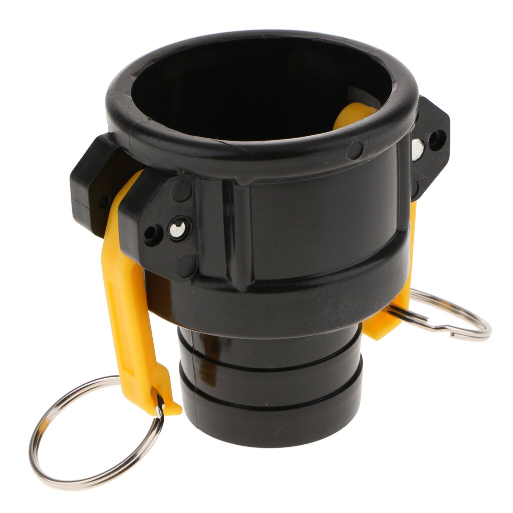 Heavy Duty 1000L IBC Tank Part C 2 Inch Cam Lock Fitting Adapter to Hose Tail For Liquid Conduction Polypropylene Fitting