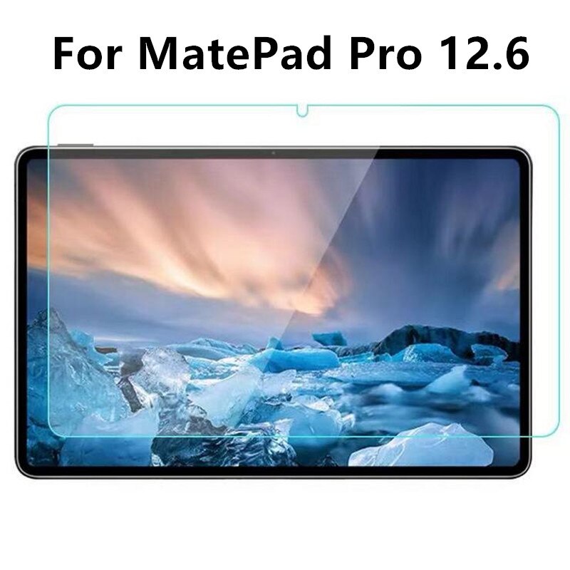 Tempered Glass For Huawei MatePad Pro 10.8 12.6 / MatePad 10.4 2022 11 Mate Pad T8 8.0" T10 T10S 10.1 Tablet Screen Protector: MatePad Pro 12.6