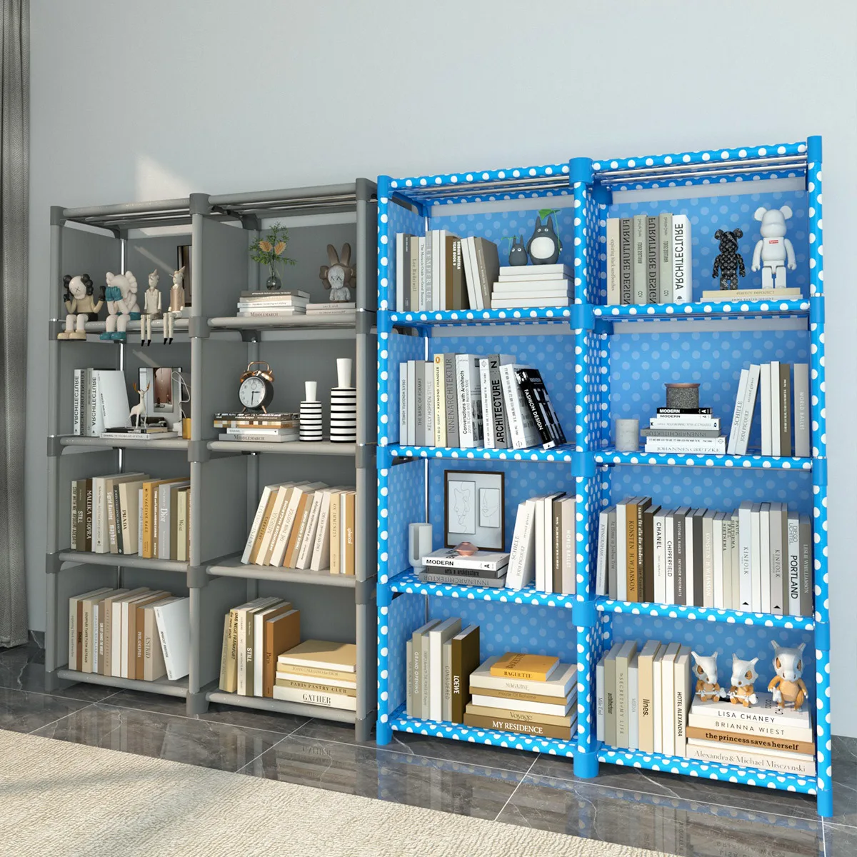 Estantería sencilla, estantería de fácil montaje, se puede mover, estante para desechos para niños, muebles para el hogar, estante para libros, soportes para taquillas de almacenamiento