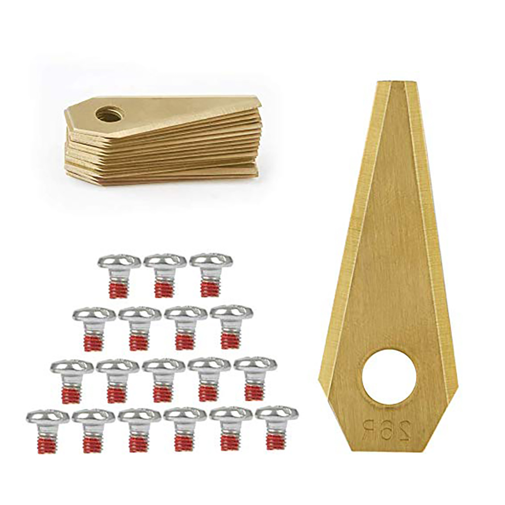 Practical 18pcs Lawn Robot Blade Replacement Blade For Bosch Indigo Household Multifunctional Mandatory Lawn Moving Machine