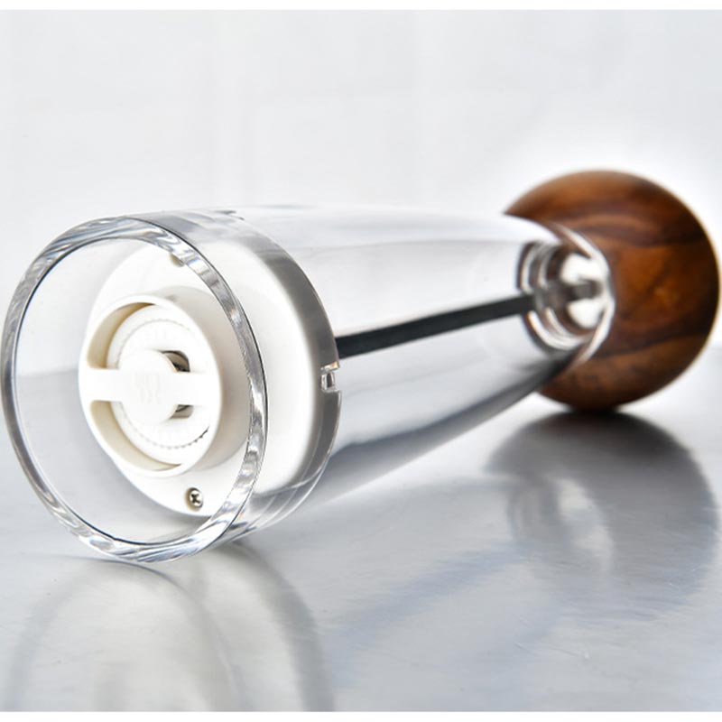 5/6/8 tums manuell pepparkvarn akryl keramisk kärna peppar havssaltkvarn multifunktionell spannmålskvarnar kryddkvarnar prylar