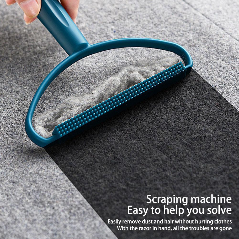 Hand Scraper Lint Remover Clothes Fuzz Fabric Shaver Manual Fluff Removing Roller For Sweater Woven Coat Clothes Brush Tool