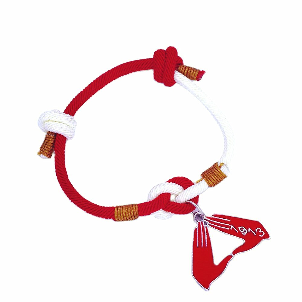 Stijlvolle Passen Touw String Ketting Griekse Soror Hanger Standvastigheid Hand 1913 Armbanden