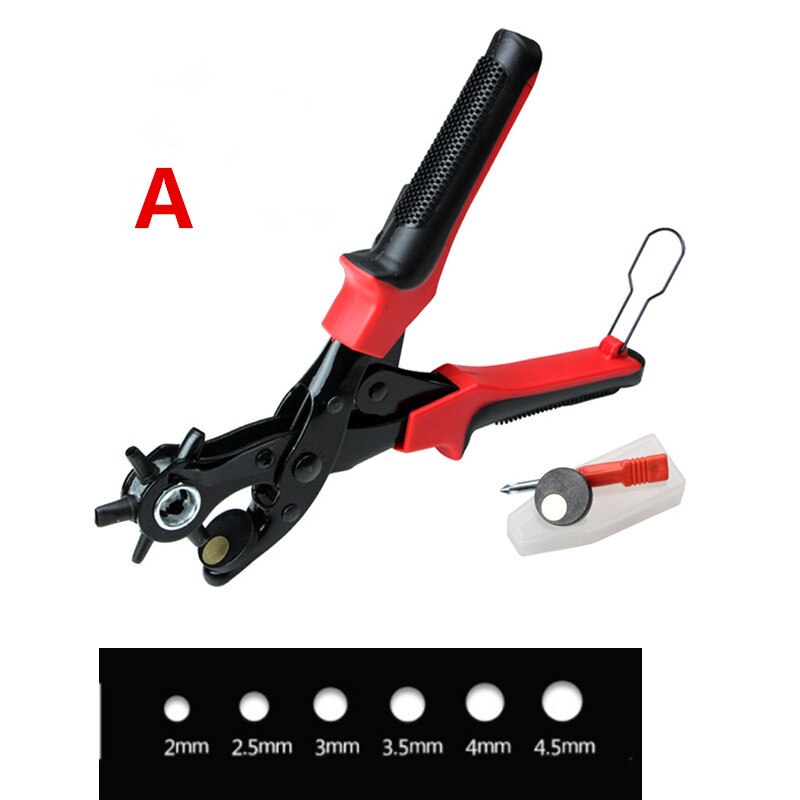 Leathercraft Punching for Leather Hole Punch for Belts Stitching Plier Perforator Eyelet Piercer Leather Craft Tools: A