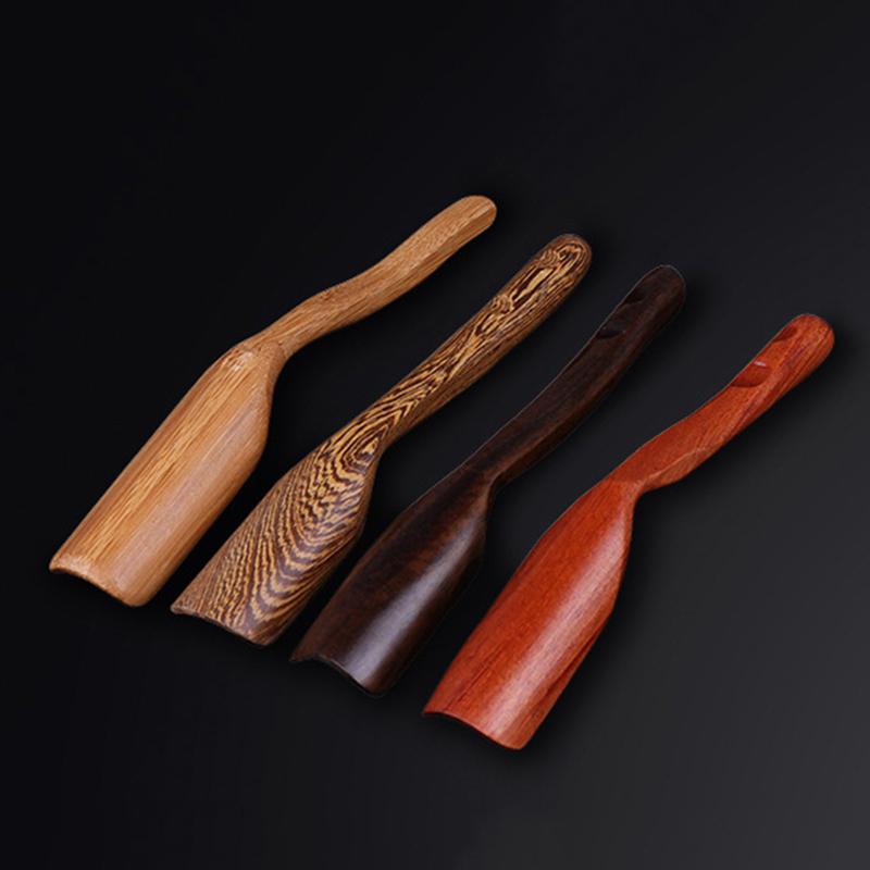 Theeceremonie Natuurlijke Chinese Kongfu Thee Lepel Bamboe Vis Vorm Thee Schop Theewaar Accessoires Chinese Kung Fu Tool