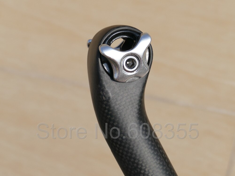 Carbon mtb racefiets zadelpen 31.6mm 27.2mm 350mm 400mm - 3k /  ud carbon mat glanzend zadelpen