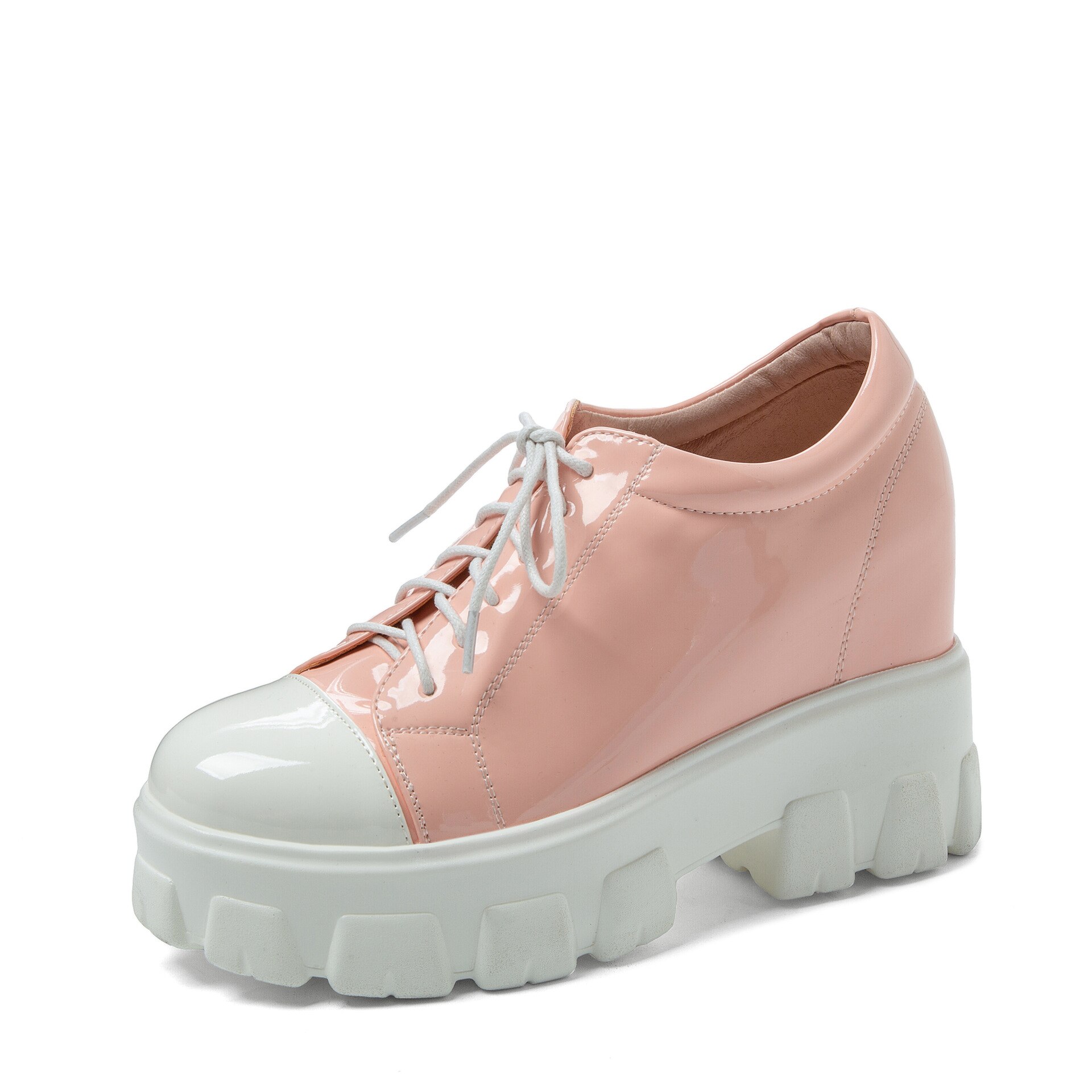 Koreańskie buty płytkie usta drewniaki platforma Casual damskie trampki damskie buty na płaskiej podeszwie z okrągłym noskiem mieszane kolory 2020 nowe letnie pnącza