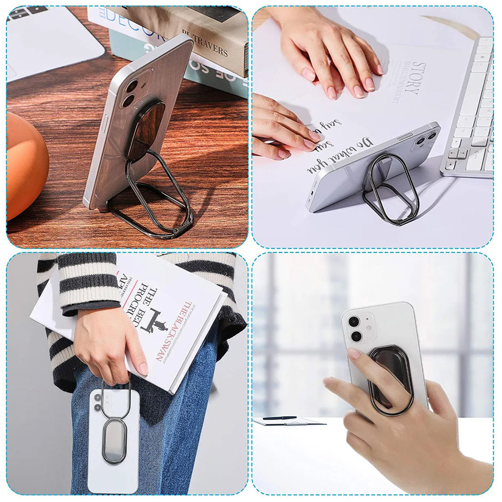 Foldable Kickstand Phone Mount 2 fold metal desk magnet car Multifunction Air Stand older A For All Tablets And Phones