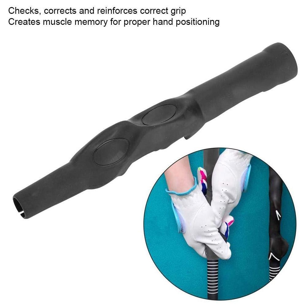 Portable Golf Swing Grip Set Golf Beginner's Swing Trainer Left Hand Right Hand Auxiliary Teaching Tool Golf Training Supplies