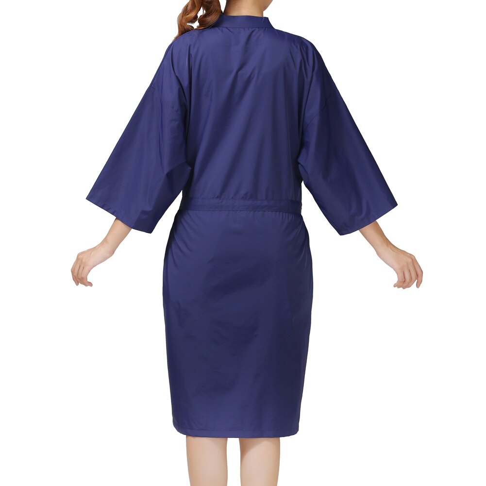 Bata de cliente de lujo para salón de belleza, bata para peluquería, estilo Kimono, capa de peluquería, SPA, Hotel, ropa para invitados