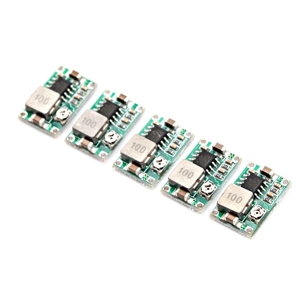 5pcs/lot RC Airplane Module Mini 360 DC-DC Buck Converter Step Down Module 4.75V-23V to 1V-17V 18x12mm Mini 360 LM2596