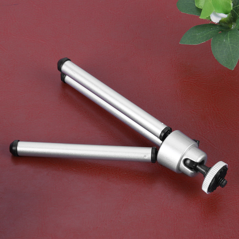 Mini Tripod Portable Folding Table Tripod Desktop Stand Aluminum Alloy Stabilizer Tripode for Cameras Smart Phones Universal