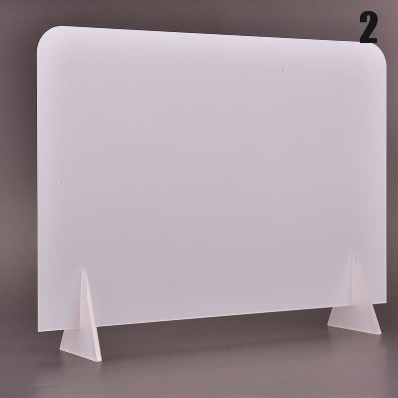 Simple A4 Fully Transparent Acrylic Writing Folder Board Paper Clip Holder Painting Pad Board Student Stationery: B