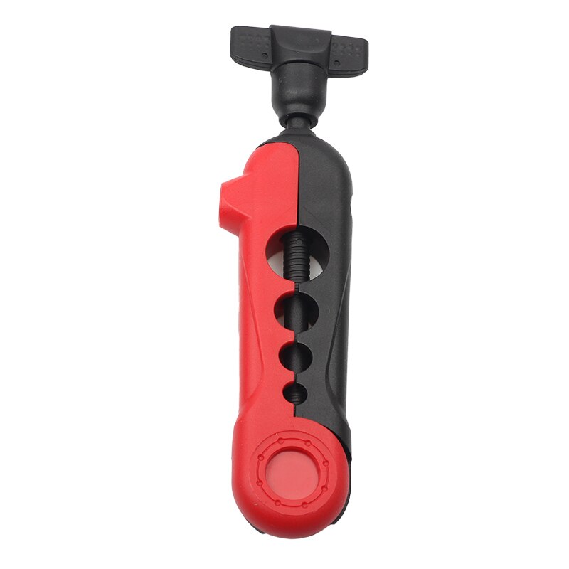 Portable Fishing Line Winder Spool Multifunctional Detachable Outdoor Mini Fishing Reel Spooler Line Winder Tool Winding Device: red black