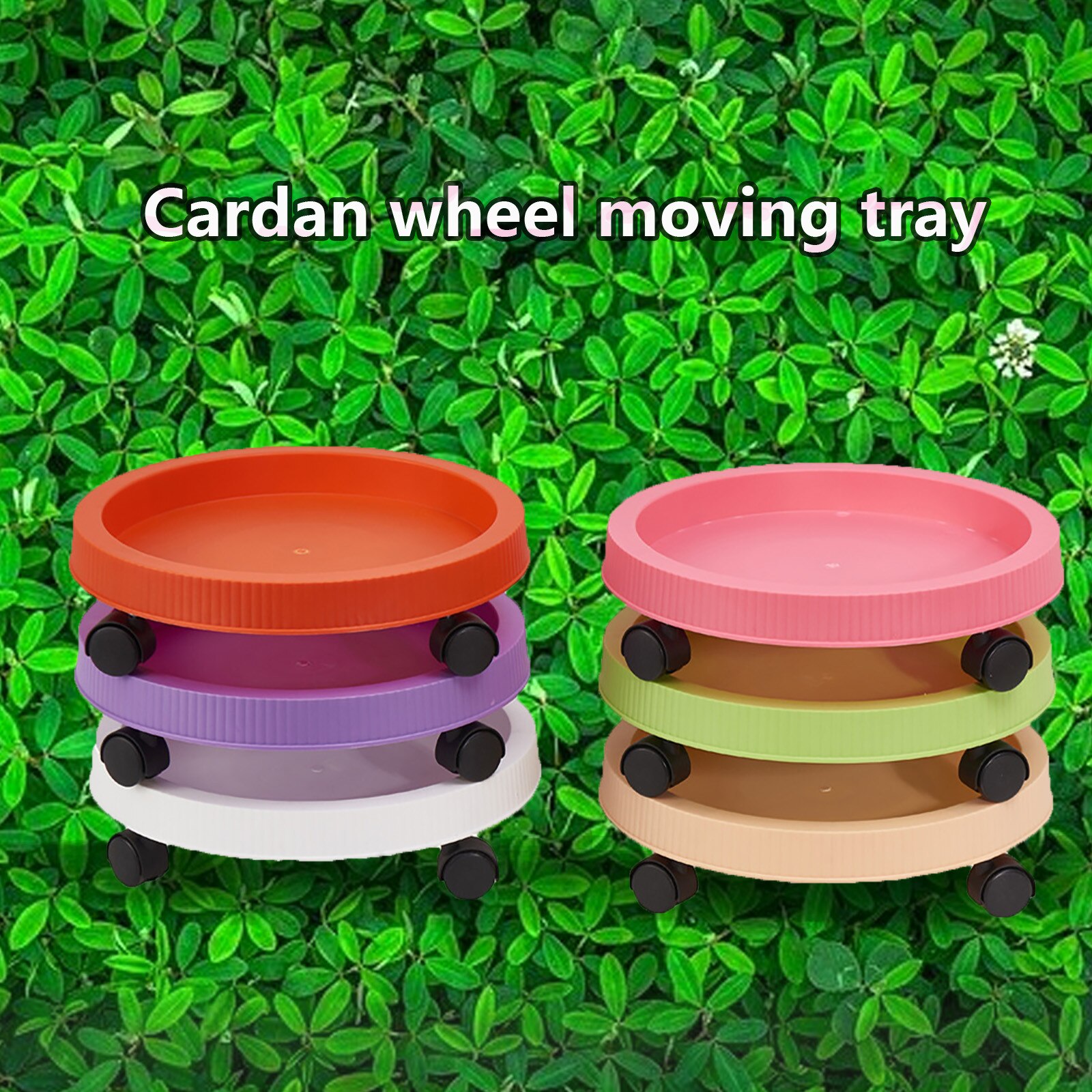 Planting tray Movable multi-layer stacked vegetable and fruit plant tray with wheels Wheat seedlings Nursery Pots Plant Too