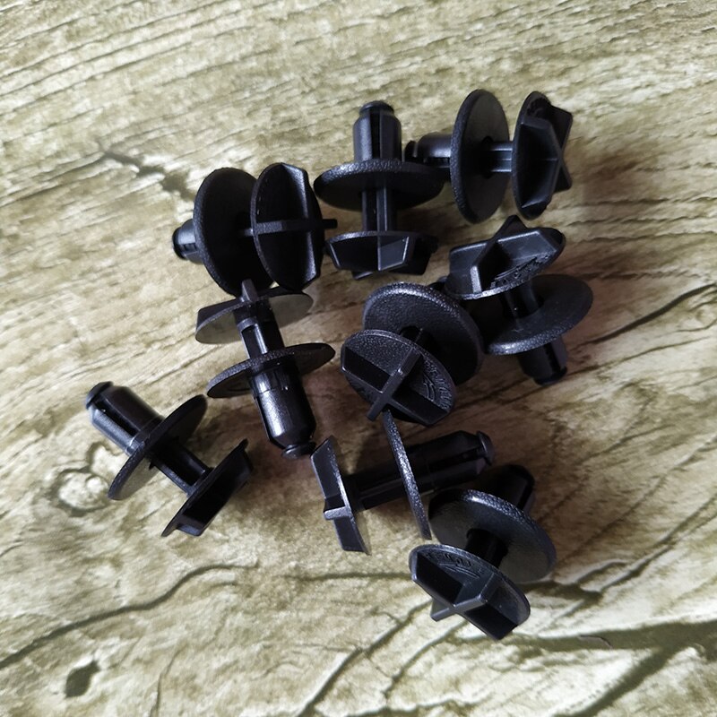 10Pcs Nylon Battery Cover and Cowl Panel Clip Fasteners Fit for Land Rover Range Rover LR024316 Discovery Sport