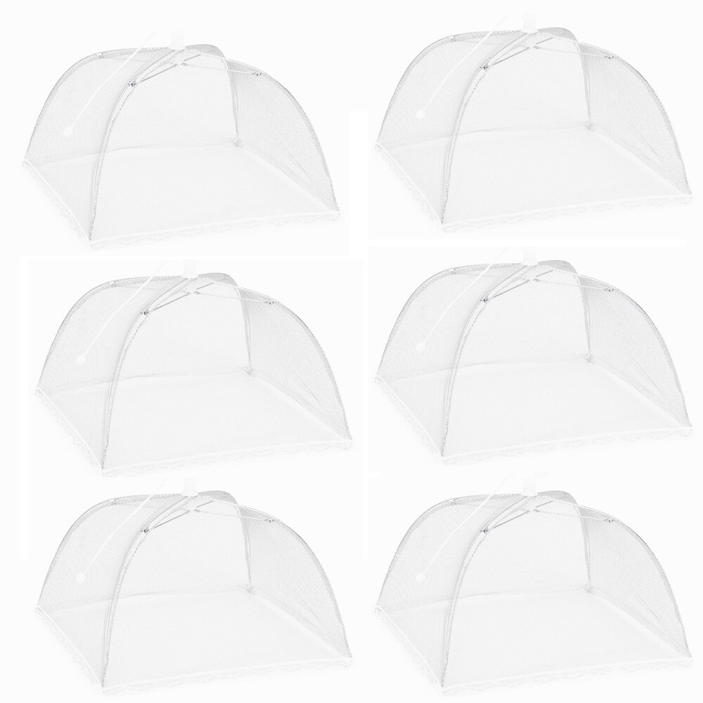 1 PC Pop Up Mesh Screen Food Covers Large Pop-Up Mesh Screen Protect Food Cover Tent Dome Net Umbrella Picnic Food Protector