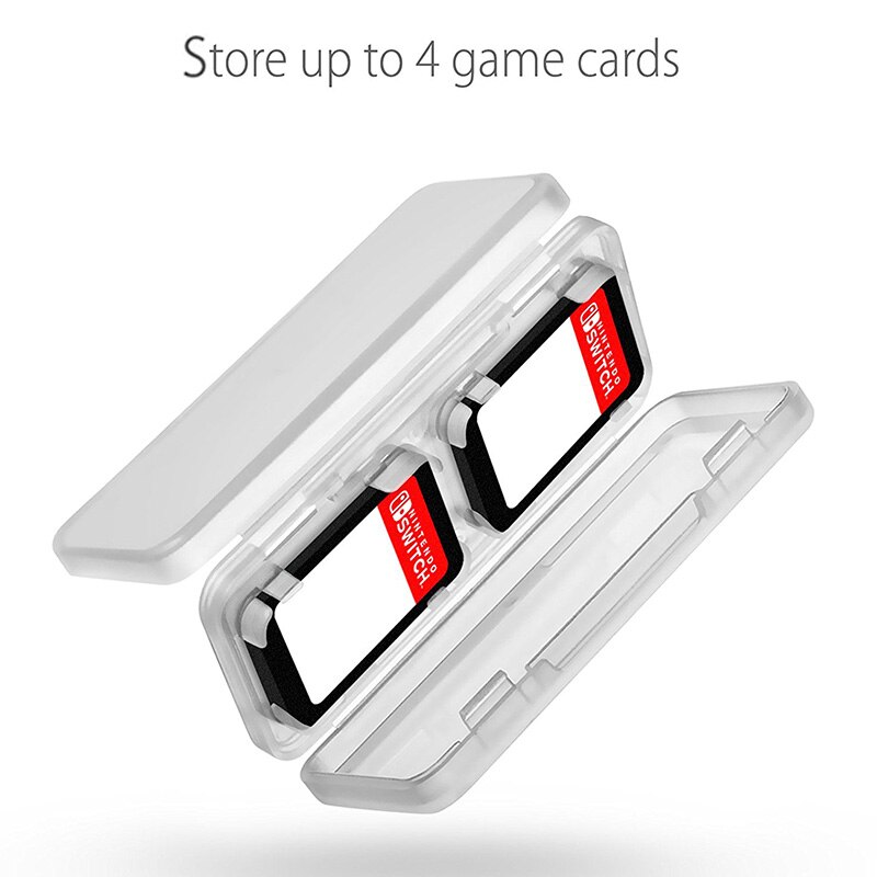 Met 4 Slots 4-in-1 Spel Kaarten Opbergdoos voor Nintend Schakelaar Kaarten Game Card Protector Video card Case Storage Case