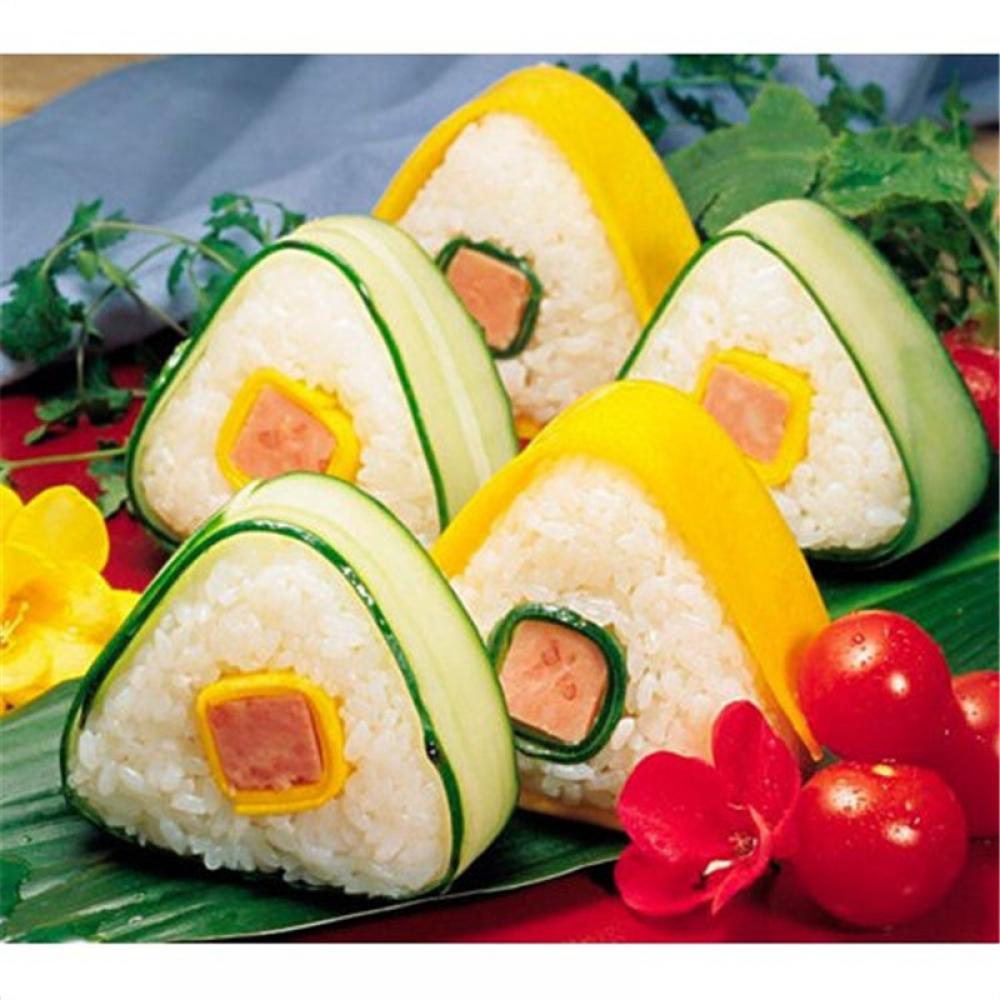KANNERT – moule à Sushi à trois angles, Onigiri, boule de riz, presse à Bento, outils de cuisine à faire soi-même