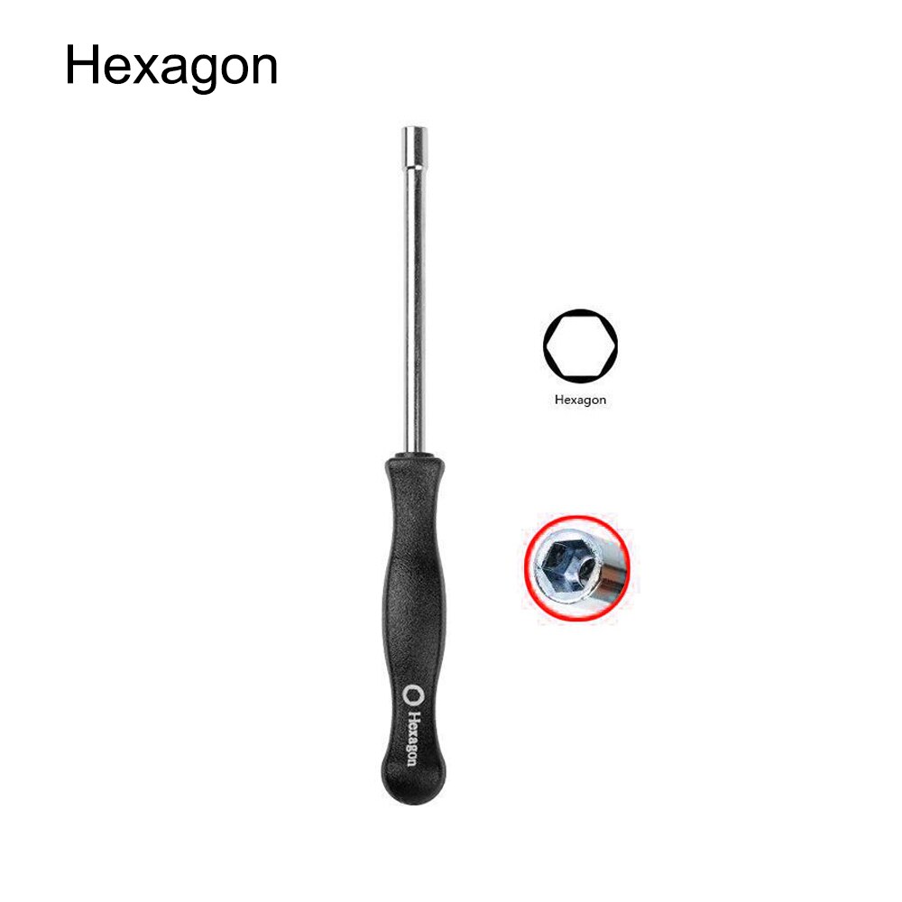 Destornilladores de ajuste de carburador, herramientas manuales, casquillo hexagonal individual D doble D para motor pequeño común de 2 ciclos, 1 Uds.: Grey