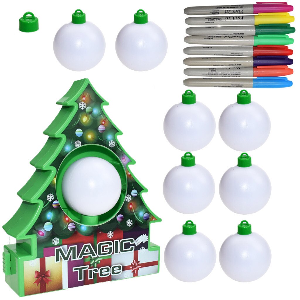 Magic tree DIY Christmas Machine Christmas Tree Decoration kit Electric Painting christmas decorations for home adornos: Default Title