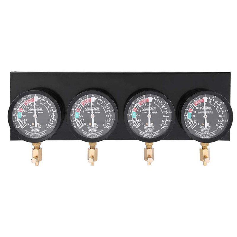 Draagbare Brandstof Vacuüm Carburateur Synchro Universele Auto Sync Gauge 4 Meters Tool Balancer Gauge Kit motorcycle fueltech