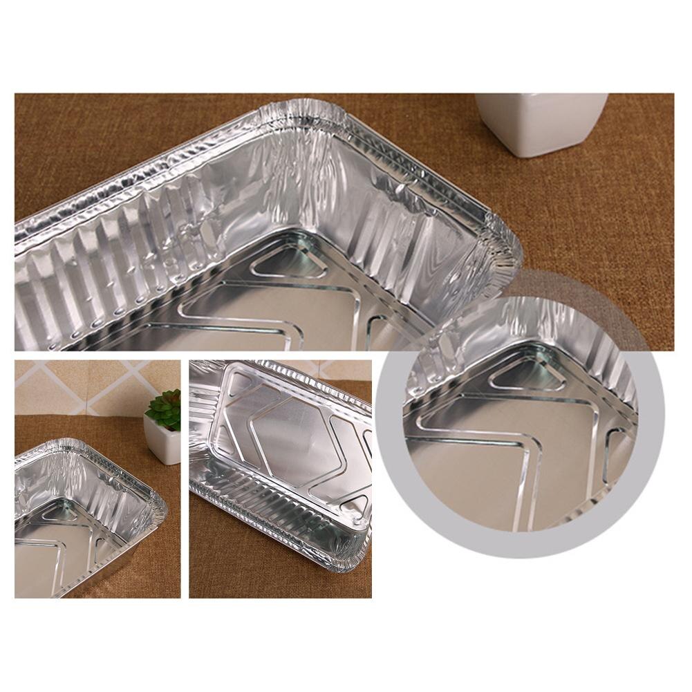 Plateau jetable pour barbecue, 300ml, plateaux jetables pour porte-graisse en aluminium, pour bac à graisse