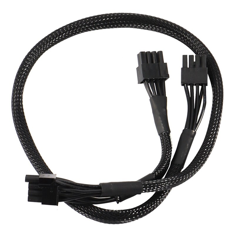 Cable de fuente de alimentación Modular PSU de 8 pines a doble 8 pines (6 + 2) Para EVGA Supernova G2 G3 P2 T2 GS 650 750 850 1000, 2 piezas