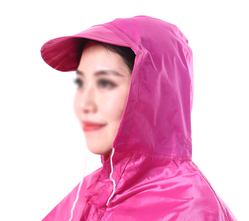 EVA electric bicycle Raincoat Bicycle Waterproof Hood Poncho Rainwear Hooded For Motorcycle Bike Men Women Rain Cover