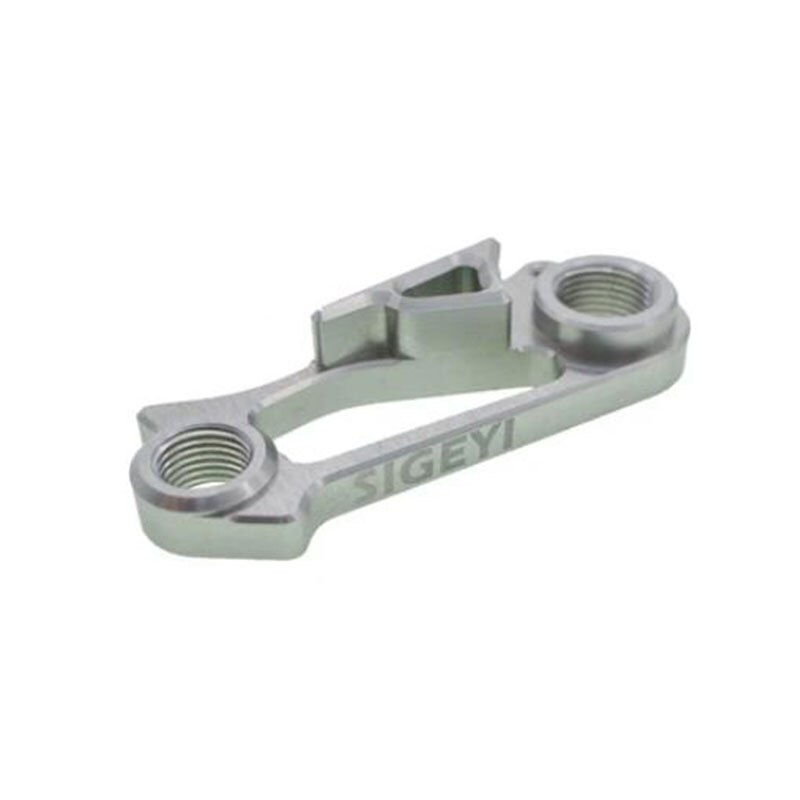 Fiets Transmissie Bescherming Achterste Hanger Extender Protector Voor Disc Braker Giant Disc/Giant Velg Disc: Cannondale silver
