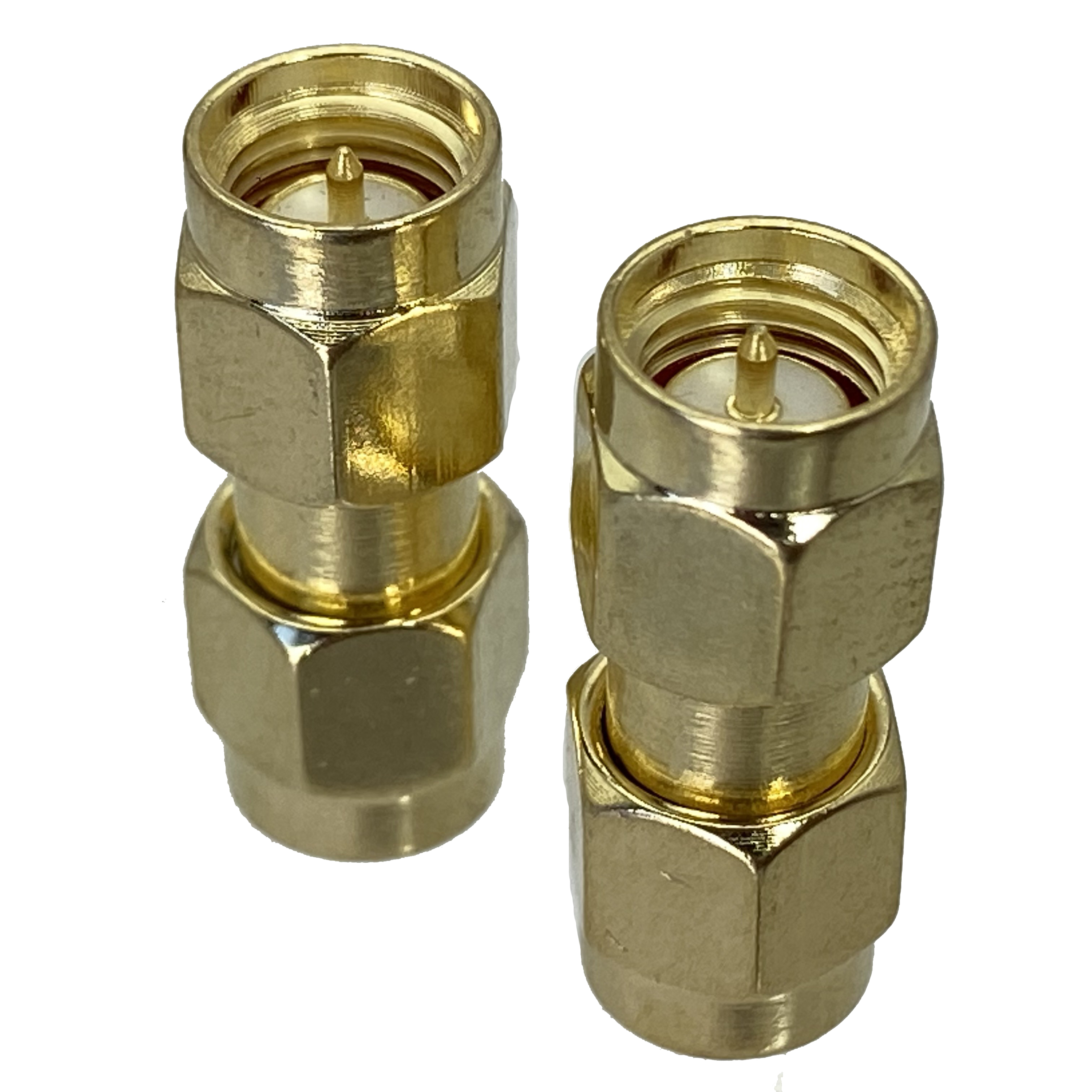 Sma rp sma adapter, sma hane hona rp-sma hane hona antennkontakt, sma kopplare rak 90 graders rf koaxialadapter 50 ohm: Lavendel-